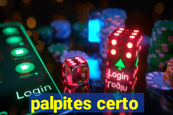 palpites certo